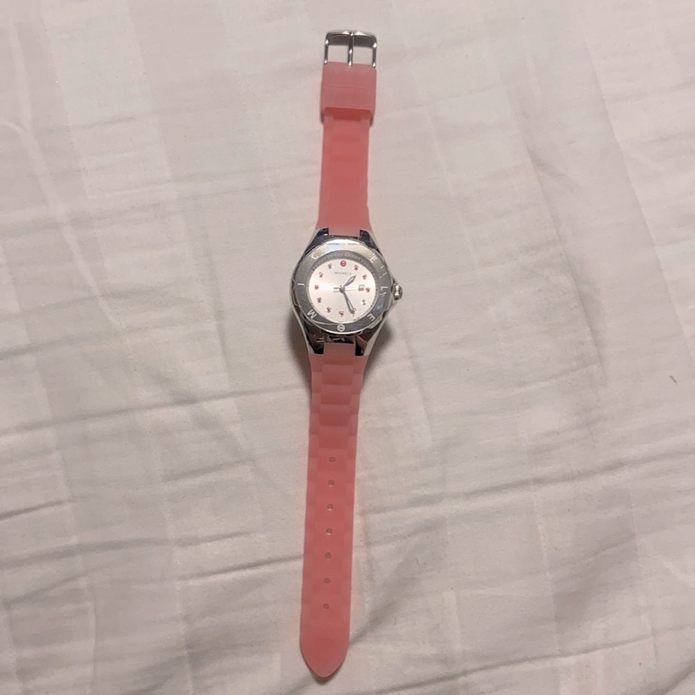 Michele Tahitian stainless steel jellybean watch Special edition used